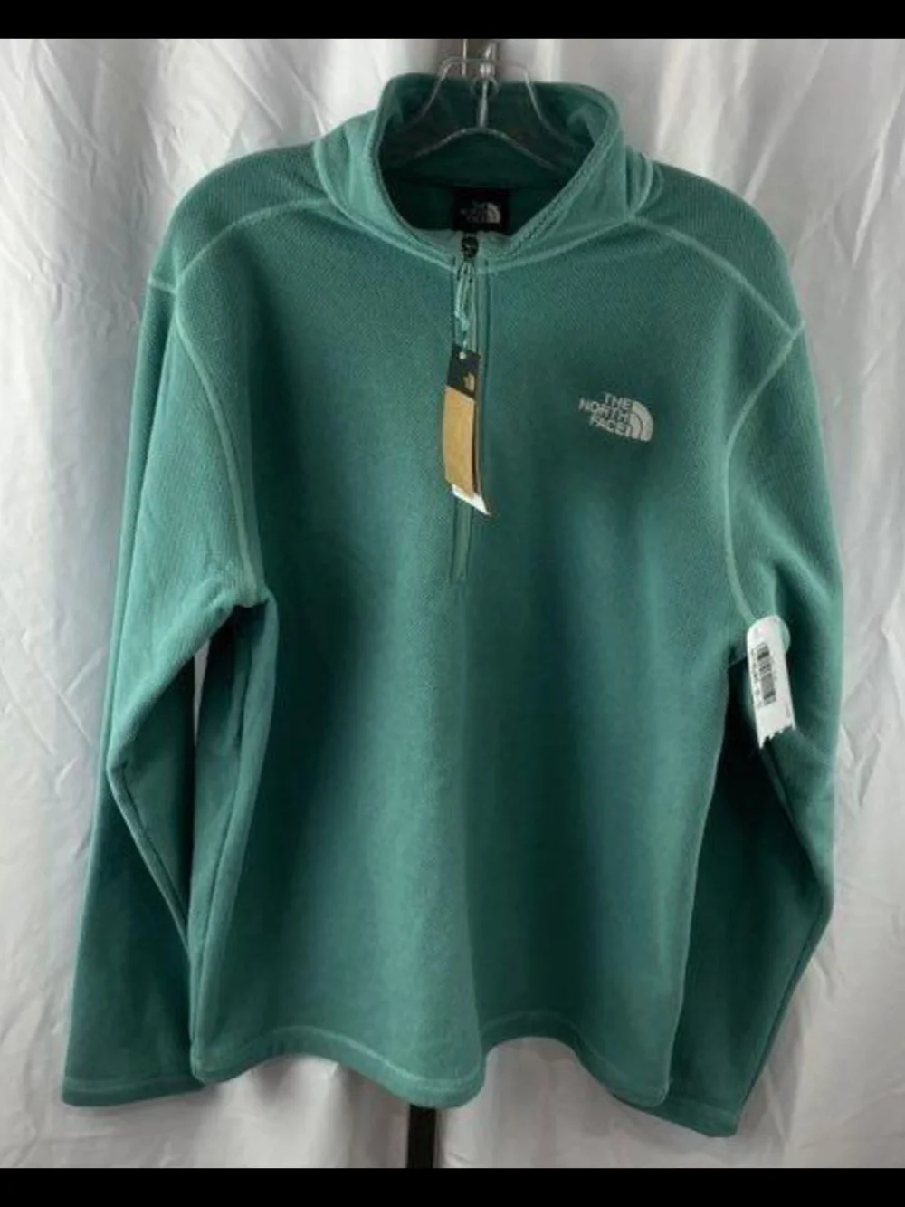 The North Face Textured Cap Rock 1/4 Zip Fleece Size L NWT $65